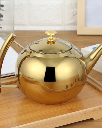 Stainless Steel Side Teapot