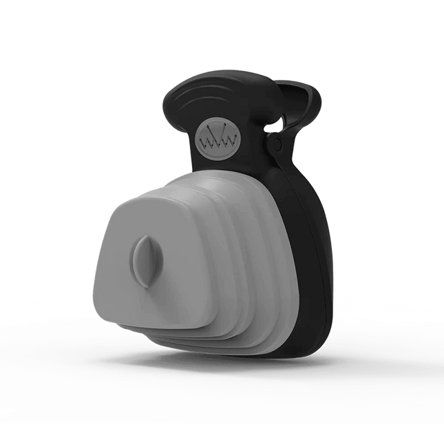 Pet Dog Poop Bag Dispenser with Foldable Poop Scoop