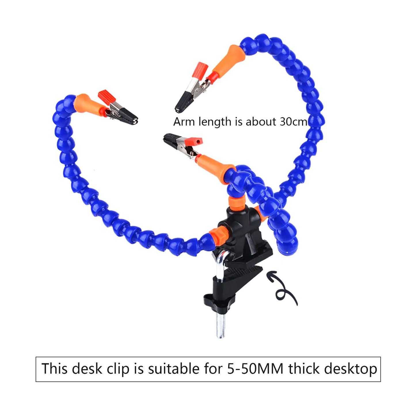 Table Clamp Station With 3 Flexible Arms