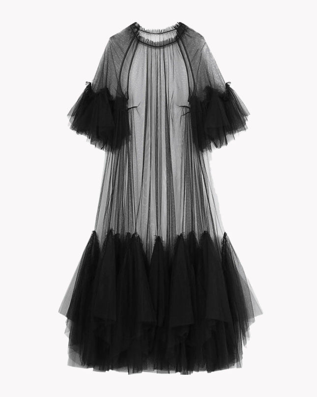 See Through Tulle Dress