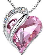 Light Pink Crystal / 925 Silver