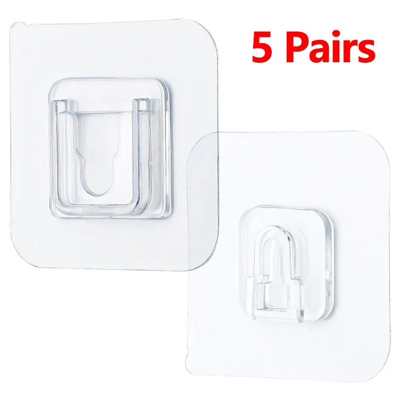 Double-Sided Adhesive Wall Hooks Hanger