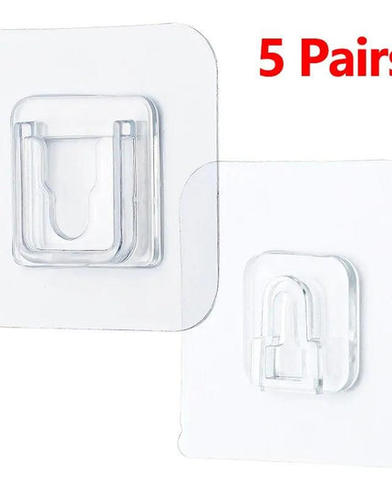 Double-Sided Adhesive Wall Hooks Hanger
