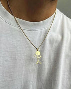 Gold Titanium / 60 Centimeters