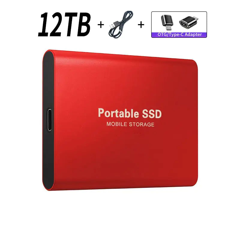 Portable SSD External Storage Hard Disks