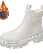 Beige White Fur / 39