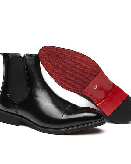 Red Bottom Chelsea Boots