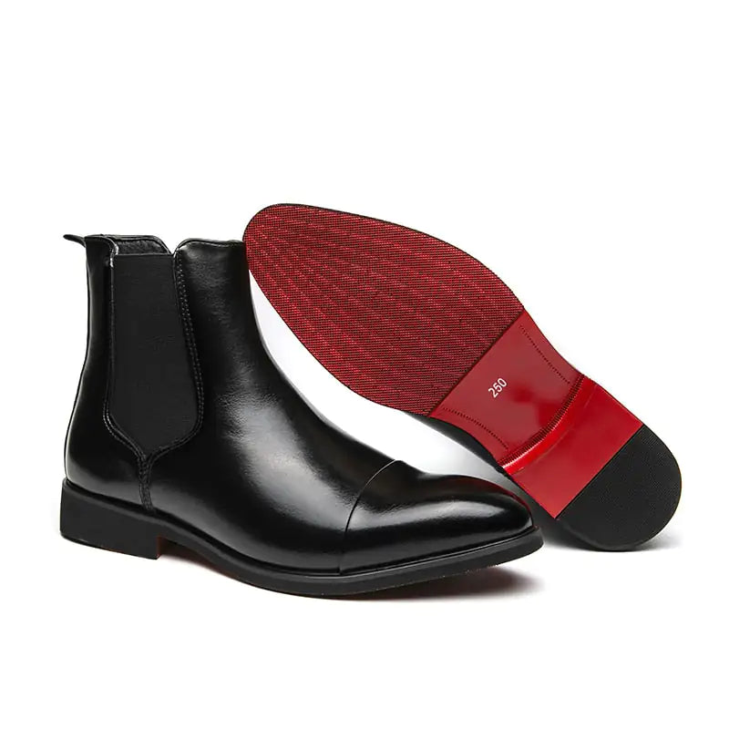 Red Bottom Chelsea Boots