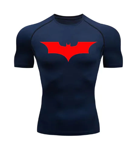 Long Sleeve Compression Batman T-Shirt