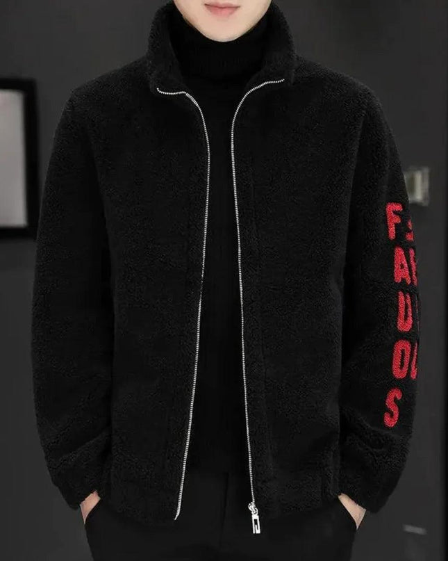 Men's Lambswool Cashmere Jacket