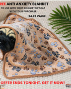 Brown / DOGGIETRIP :60*40cm