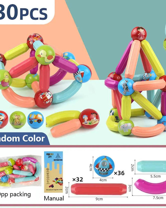 Magic Magnetic Building Blocks Toy