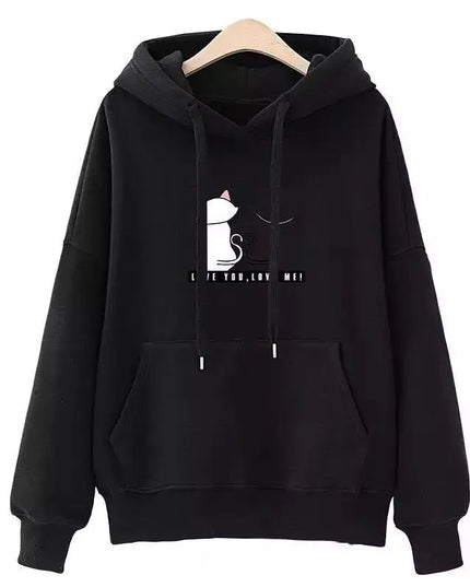 Plus Velvet Thick Korean Loose Fashion Top