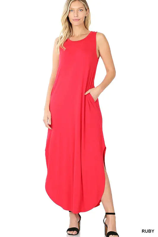 Sleeveless Maxi Dress