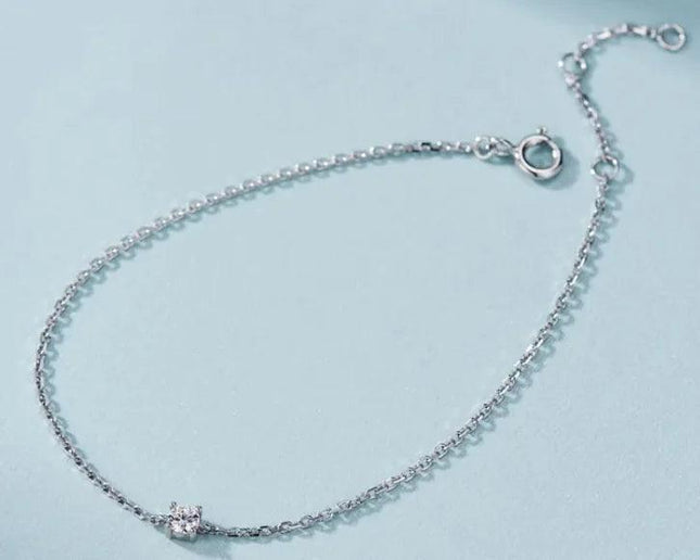 Simple Little Diamond Mini Bracelet