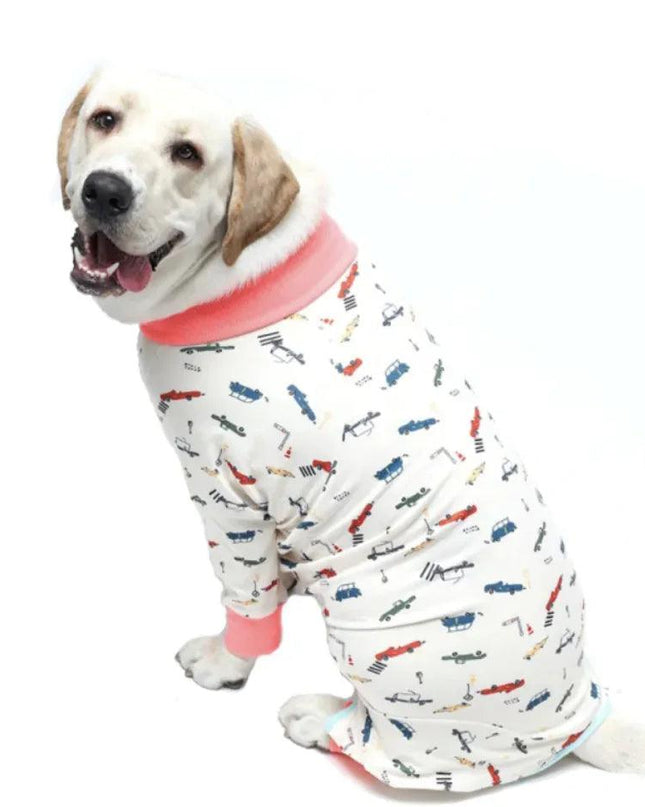 Dog Long Sleeve Homewear Pet Four-legged Clothes