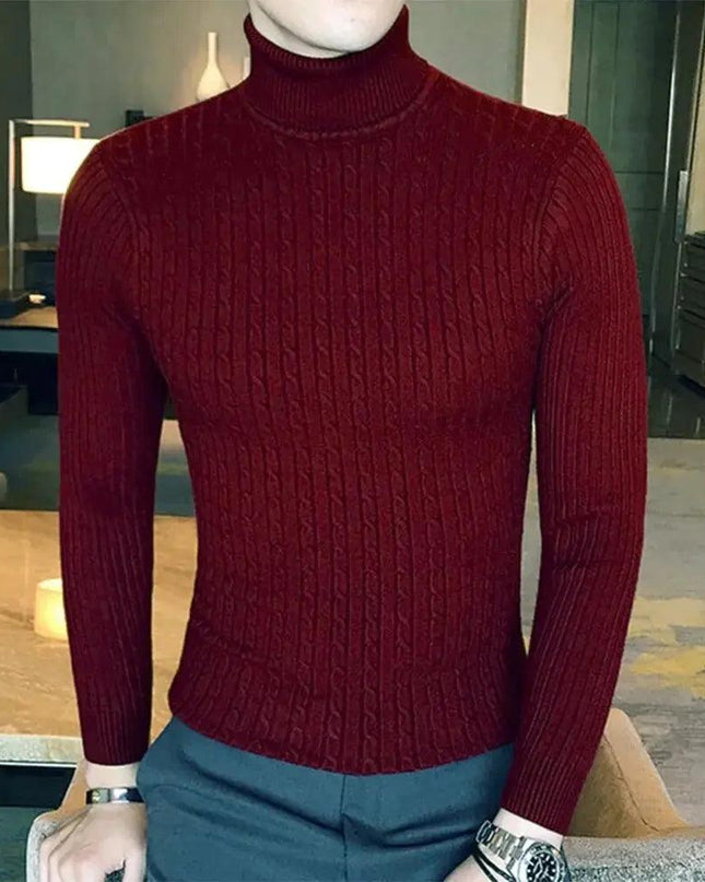 Warm Turtleneck Sweatwear
