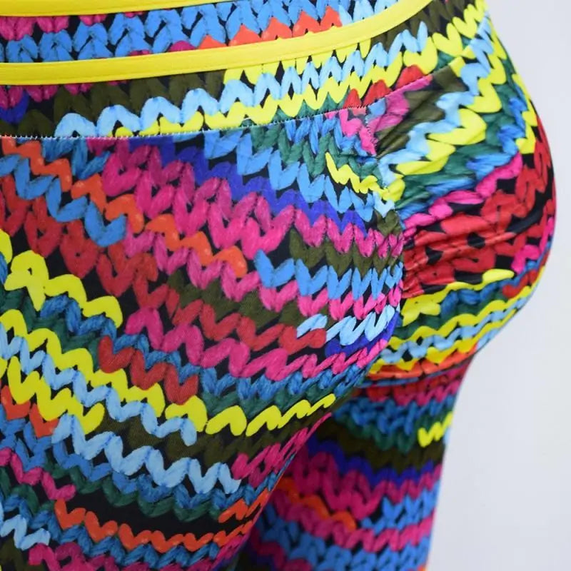 Vibrant Trends Multicolor Leggings