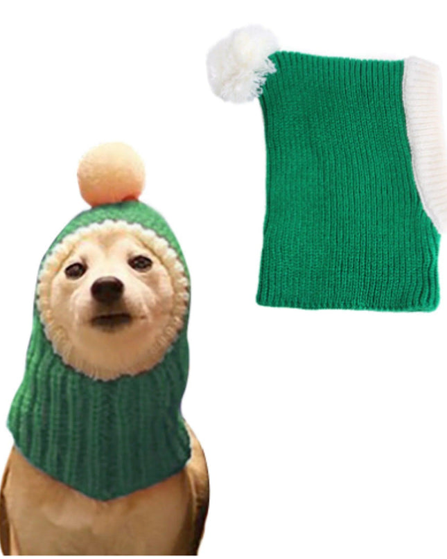 Winter Pet Cap Hat Christmas Warmer