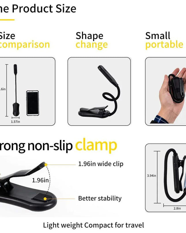 Mini 7 LED Reading Light