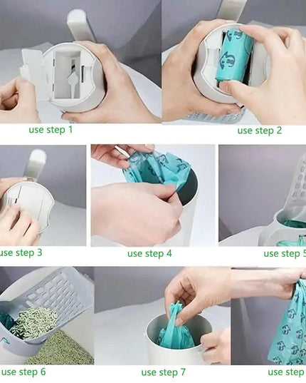 Cat Litter Shovel Scoop Filter