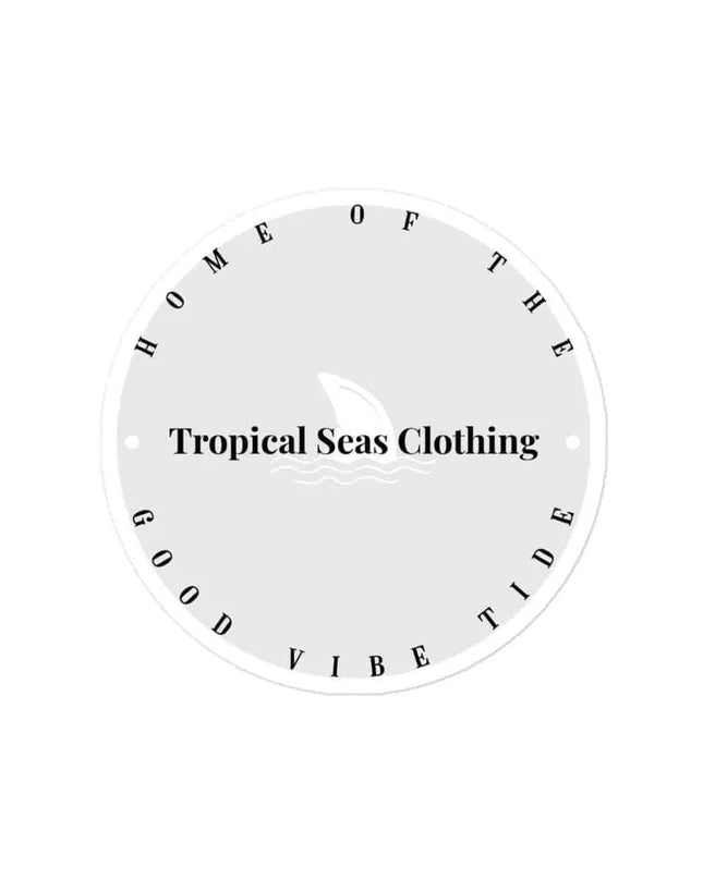 New Tropical Seas Logo stickers