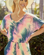 CHARCOAL TIEDYE / S