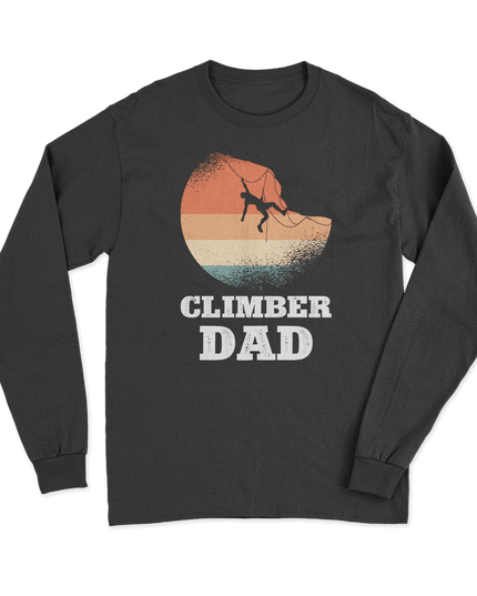 Climber Dad Long Sleeve Shirt