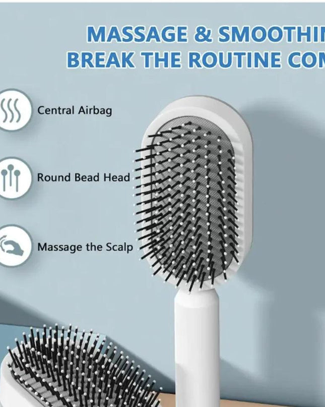 Women’s 3D Hair Growth Self-Cleaning Hair Brush