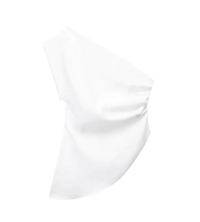 Single Shoulder  Asymmetric Vest