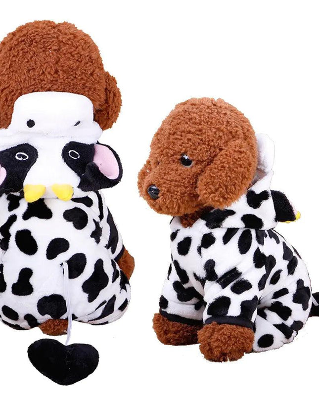 Soft Warm Fleece Dogs Jumpsuits