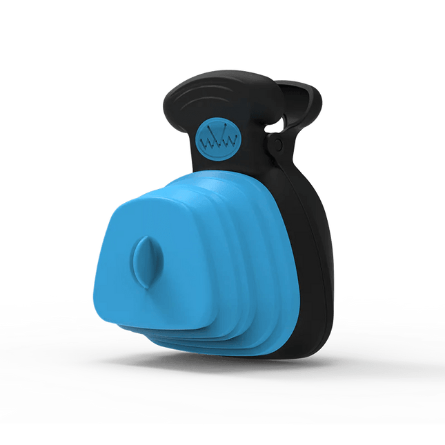 Pet Dog Poop Bag Dispenser with Foldable Poop Scoop