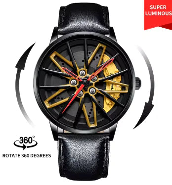 360° Rotate Wheel Watches