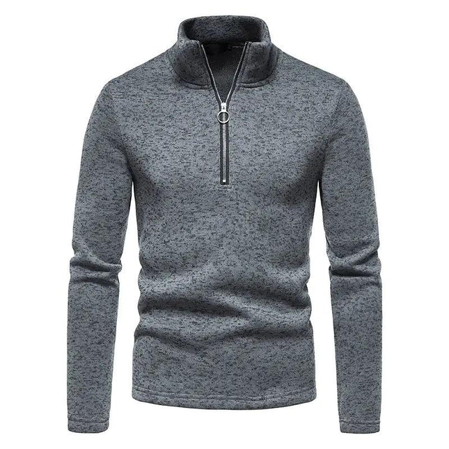 Luxurious Zipper Sweater
