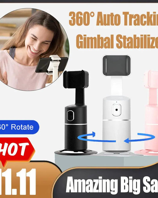 Auto Face Tracking Phone Holder Tripod Stand
