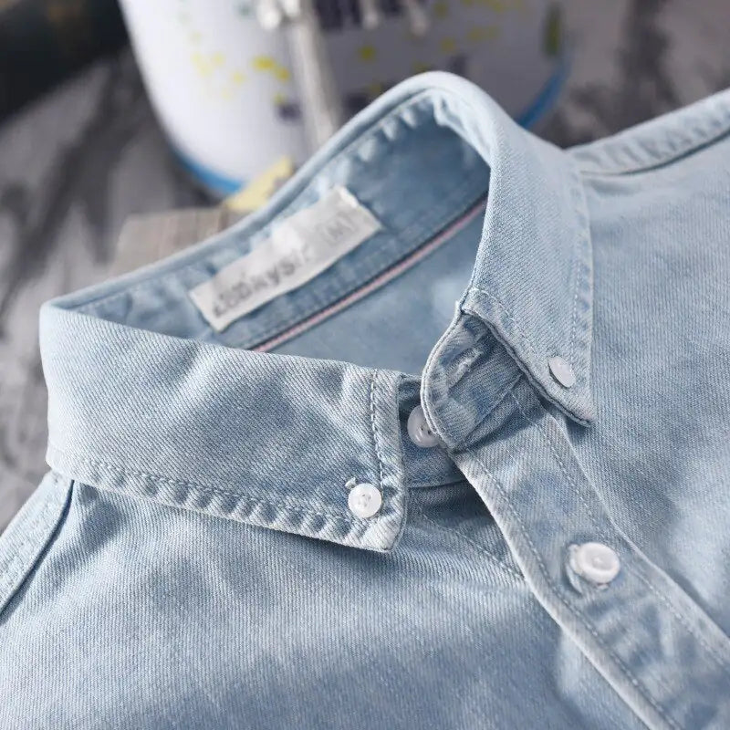 Cotton Denim Shirt