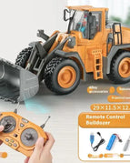 Yellow Bulldozer / 1 Set Of Lithium Batteries