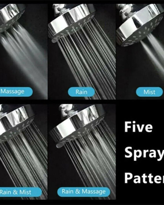 Shower Heads Handheld Spray High Pressure Adjustable Showerhead Top Spray Bath