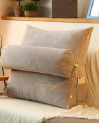 Light gray cushion / 45x45x20cm