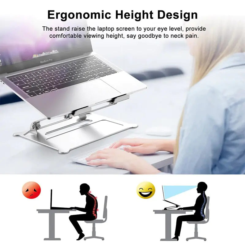 Folding Adjustable Laptop Stand