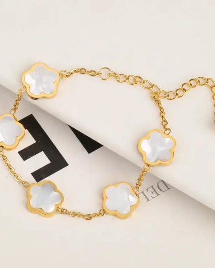 Flora Petal Stainless Jewelry Set