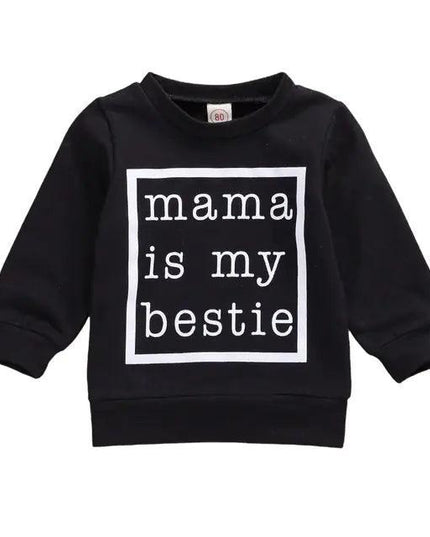 Letter Printed Hoodie Sweatshirt