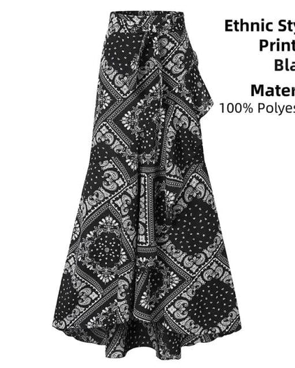 Casual Loose Ruffles Skirt