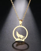 Gold / Pendant: 2.2cm, Chain: 45cm