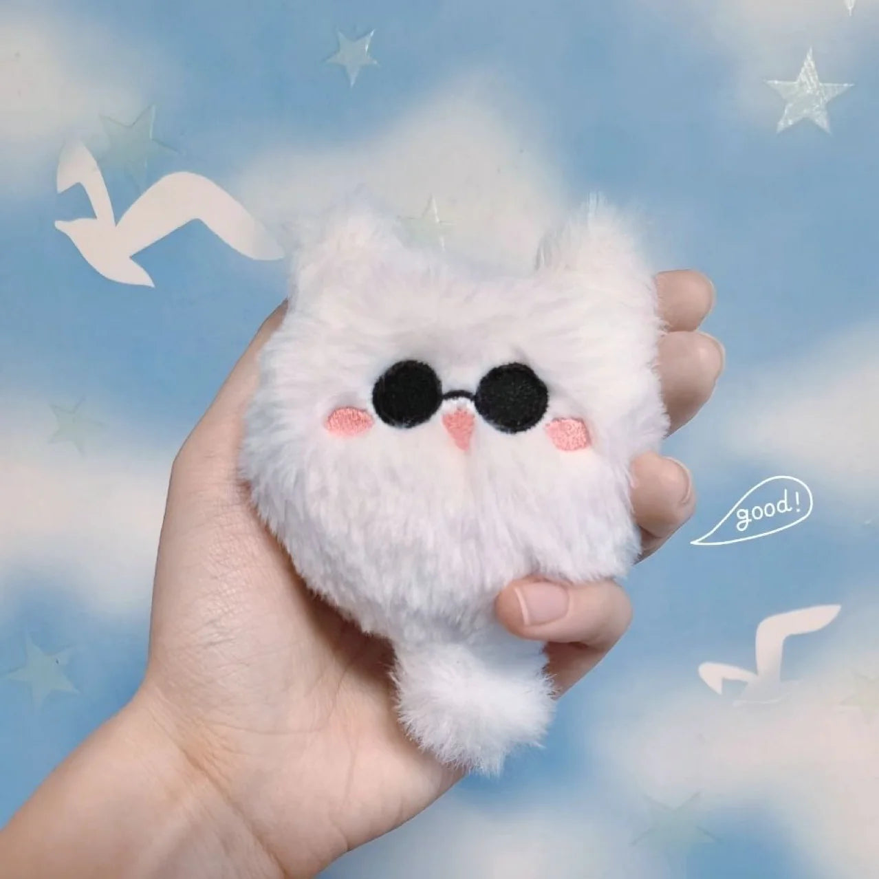 Plush Cat Doll Pendant