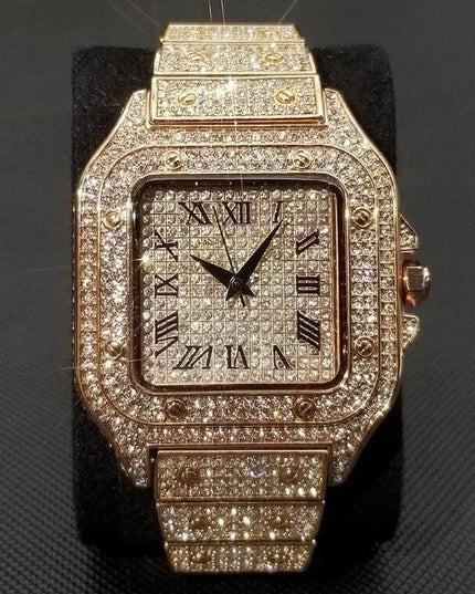 Ice Out Square Watch