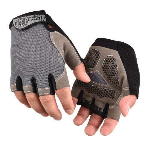 Winter Half-Finger Cycling Gloves