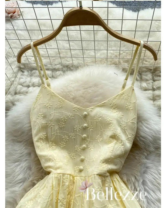 Elegant Spaghetti Strap Dress