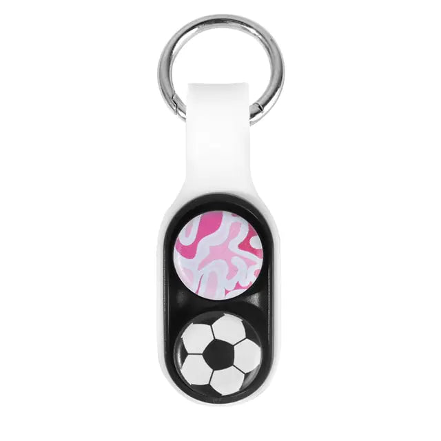 Fingertip Rotary Elastic Magnet Keychain