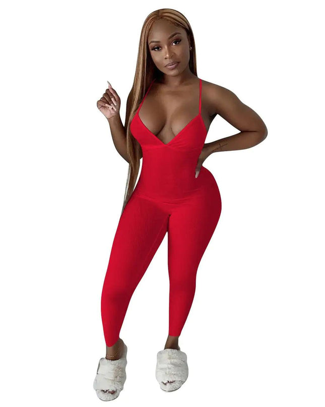Hollow Out Sexy Jumpsuit